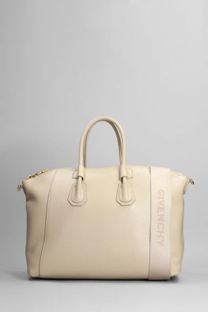 Givenchy Borsa a mano Ant.sport in pelle beige
