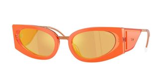Diesel DL2014U 20477J Mens Sunglasses Orange Size 54