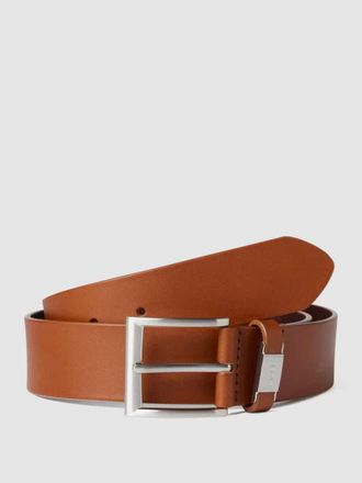 HUGO BOSS Gürtel in Leder-Optik in Cognac, Größe 100