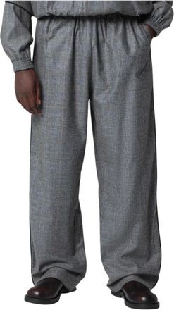 Willy Chavarria Ruff Rider Track Pant - Heren - Broeken - Grijs - Maat: M