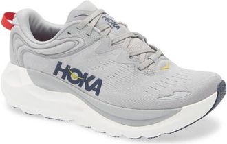 Hoka One One Gaviota 6 Running Shoe in Stellar Grey /Stardust at Nordstrom, Size 11.5