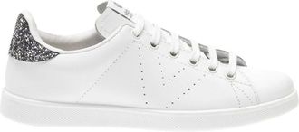 Victoria Leren en glitter sneakers