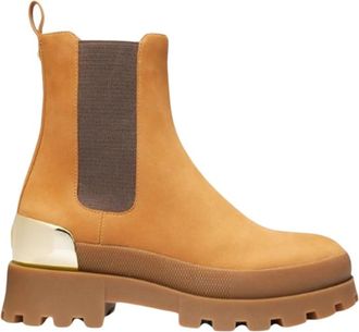 Michael Kors Chelsea Boots - Dames - Chelseaboots - Bruin - 36 EU - Leer - Schoenen