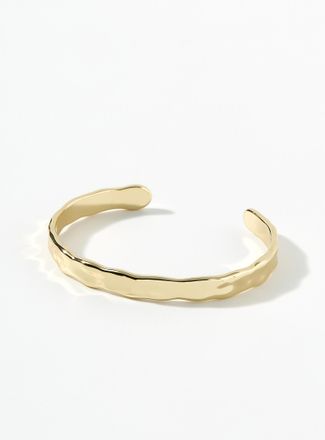 Pilgrim Womens Wavy open bangle bracelet