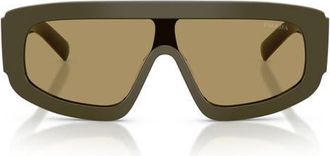 Prada 124mm Oversize Irregular Sunglasses in Laurel/green Olive at Nordstrom