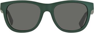 Lacoste Green Square Unisex Sunglasses L848S 315 54