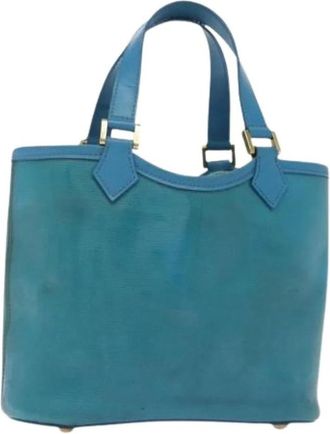 Louis Vuitton Pre-owned Bucket Bag - Dames - Vintage Tas - Blauw - ONE Size - Vintage