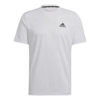 adidas AEROREADY Designed to Move Sport Stretch Tee White GM5509