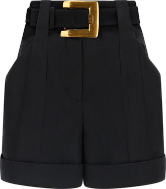 Balmain Black Anthem shorts