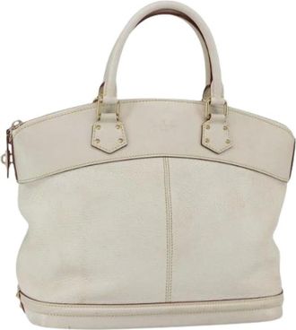 Louis Vuitton Pre-owned Handbags, female, White, Size: ONE SIZE Pre-owned Vintage Handbag