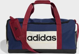 adidas Sporttasche ADIDAS PERFORMANCE LINEAR DUF M CB, Damen, dunkelblau, sanftes wei&szlig;, active maroon, Obermaterial: 100% Polyester, Taschen Sporttasche, aus