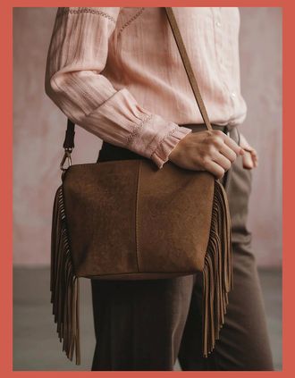 Nooki Design Womens Kingston Tassle Cross Body Bag - Camel - Brown - Size: ONE