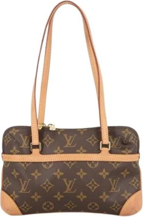 Louis Vuitton Pre-owned Shoulder Bags, female, Brown, Size: ONE SIZE Pre-owned Vintage Monogram Shoulder Bag