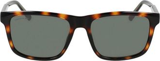 Lacoste L6025S214 Tortoiseshell Acetate Sunglasses - Brown