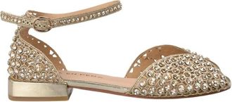 Alma En Pena Armband sandaal strass - Dames - Sandalen - Geel - 39 EU - Schoenen