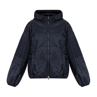 Moncler Light Jackets, female, Blue, Size: XS Zelkova Jacket