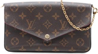 Louis Vuitton Borsa a tracolla Felicie con monogramma 2019 - Marrone