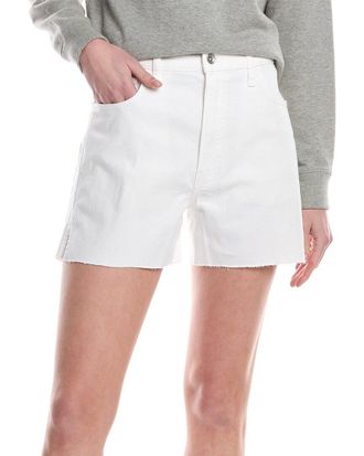 Rag & Bone Retro Cut Off White Short