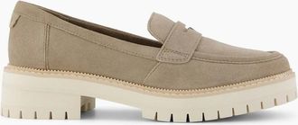 Toms Womens TOMS Cara Leather Womens Dune Flip Flops - Brown - Size: 8