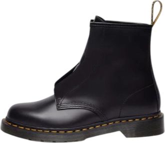 Dr. Martens 1460 Laceless Smooth Slip On Boots Black 42288001
