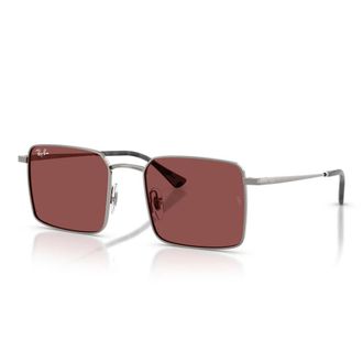 Ray-Ban Idan Zonnebril - unisex - Zonnebrillen - Grijs - 50 MM - Accessoires