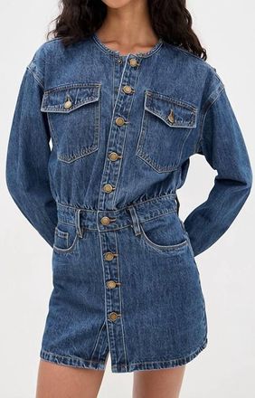 Blank NYC Long Sleeve Mini Dress In Ready Set Go