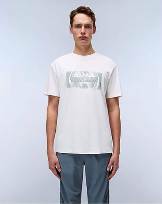 Napapijri Vanni White Graphic T-Shirt