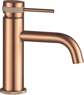 Rea Grifo De Lavabo Rea Lungo Grip Brush Copper Low