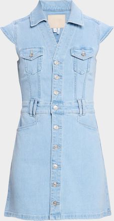 Paige Jaxsyn Denim Mini Dress