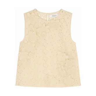 Skall Studio Sleeveless Tops, female, Beige, Size: M Inka Top