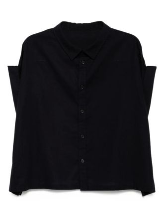 Yohji Yamamoto cotton shirt - Blue