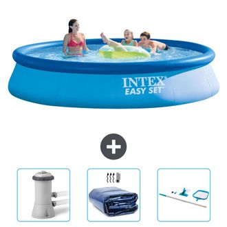 Intex Piscina Easy Set Redonda - 396x84 Cm - 6-piezas Scb78