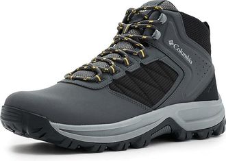 Columbia Transversetm Hike Waterproof Mens Hiking Boots Dark Grey/Stinger : 11.5 D - Medium, Leather