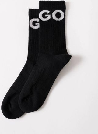 HUGO BOSS Mens HUGO Iconic 3-Pack Quarter Length Combed Cotton Socks NOS - Black 001 - Size: 6/6.5/7.5/7/11/10/8/8.5/12/9.5/9/11.5/10.5