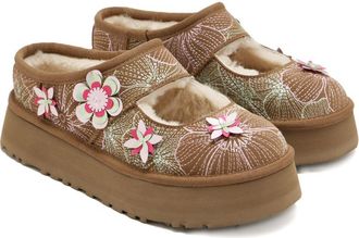 UGG Bea Mary Jane Meadow Flat - Brown