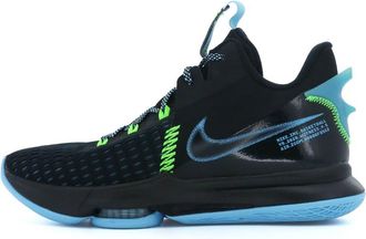 Nike LeBron Witness 5 EP Black Light Blue Fury CQ9381-004