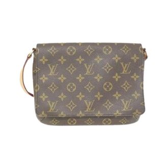 Louis Vuitton Pre-owned Cross Body Bags, female, Brown, Size: ONE SIZE Pre-owned Monogram Musette Tango Shoulder Bag