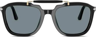 Persol Po 0203S 953R Zonnebrillen - unisex - Zonnebrillen - Zwart - 55 MM - Accessoires