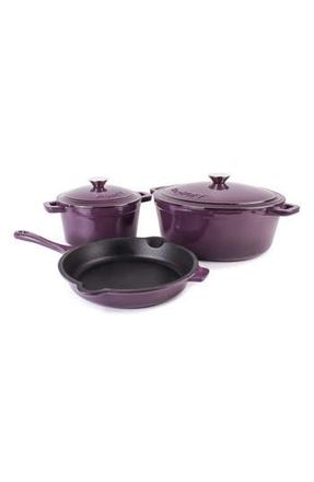 Berghoff Neo 5-Piece Cast Iron Set in Purple at Nordstrom Rack