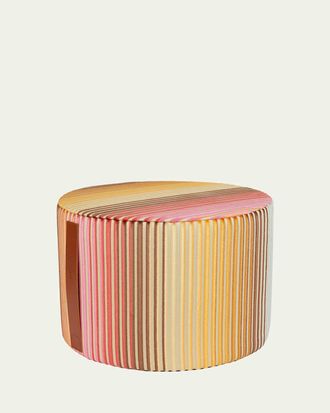 Missoni Home Jacaranda Cylinder Pouf