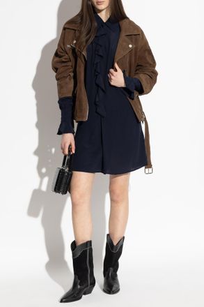 Zadig&Voltaire Shirt Dress, Womens, Navy Blue