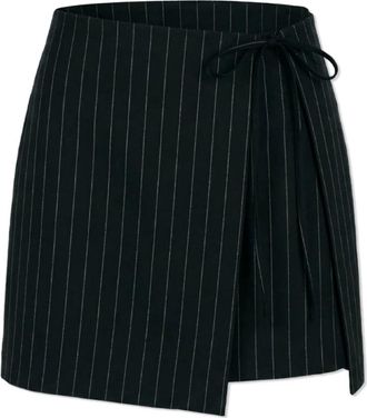 Sportmax Fatti Rok - Dames - Korte rokken - Zwart - XS - Wol - Rokken