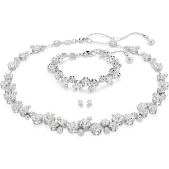 Swarovski Constella Crystal Necklace, Bracelet & Stud Earrings Set at Nordstrom