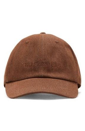 Mango Classic Club Baseball Cap in Brown at Nordstrom Rack