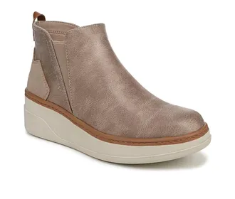 Blowfish Womens Charming Wedge Sneaker Boots In Mushroom