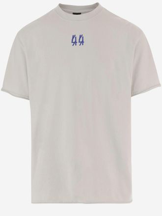 44 Label Group katoenen T-shirt met logoprint
