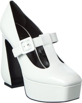 Sergio Rossi 85 Patent Platform Pump