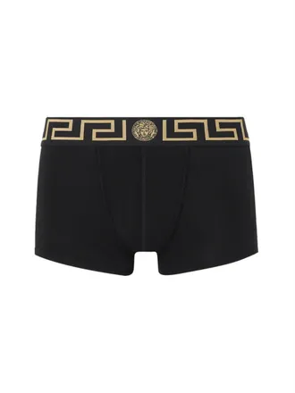 Versace Boxer Shorts With Greek