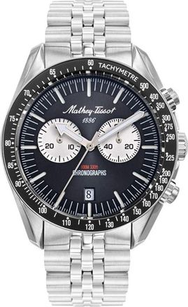 Mathey-Tissot Mathey-Tissot Mens Chronograph Black Dial Watch