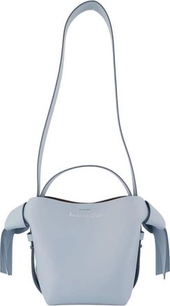 Acne Studios Tassen, unisex, Blauw, ONE Size, Leer, Musubi Mini R Schoudertas